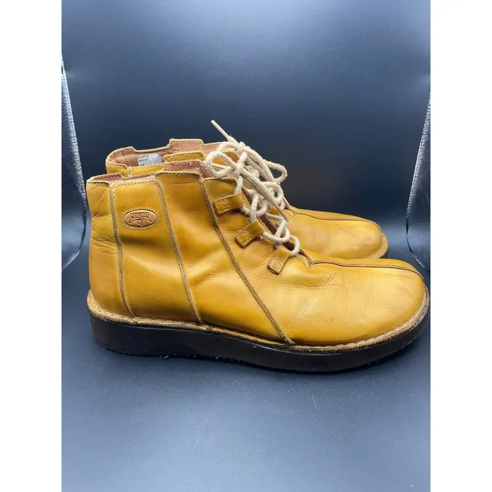 Pikolinos Leather Chukka Ankle Boots-41 Unisex